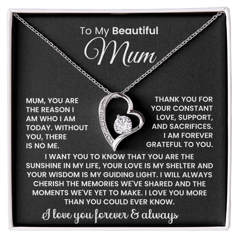 To My Beautiful Mum -  Necklace