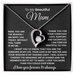 To My Beautiful Mum -  Necklace