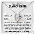To My Granddaughter Necklace - Gift for Granddaughter