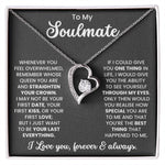 To My Soulmate Necklace – Elegant Jewellery Gift for Love