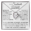 To My Soulmate - I Never Want To Stop Creating Beautiful Memories With You - Necklace