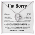 Apology Gift for Her - I Take Full Responsibility - Necklace