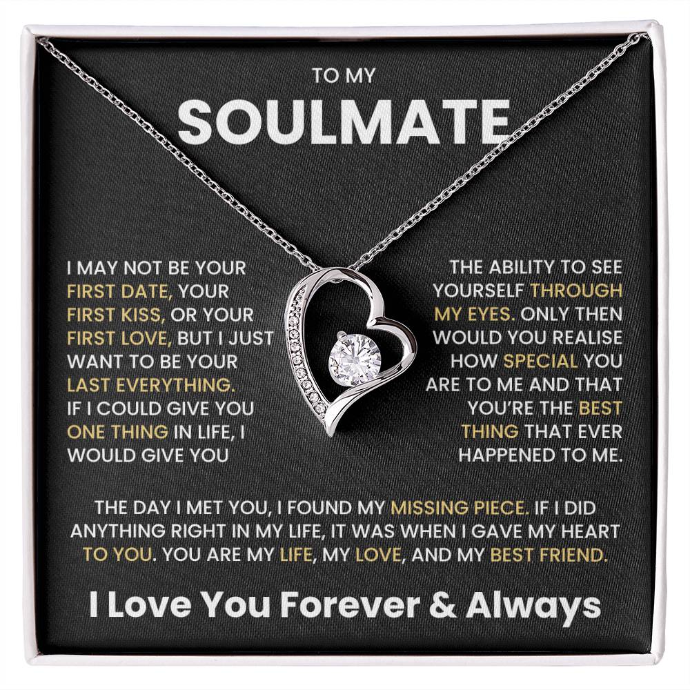 To My Soulmate Necklace – Jewellery Gifts Set for Soulmate