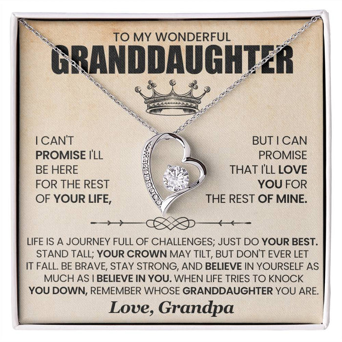 To My Wonderful Granddaughter – Endless love for you