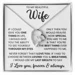 To My Beautiful Wife – Timeless Necklace Jewellery Gift | For Love, Anniversary & Special Moments