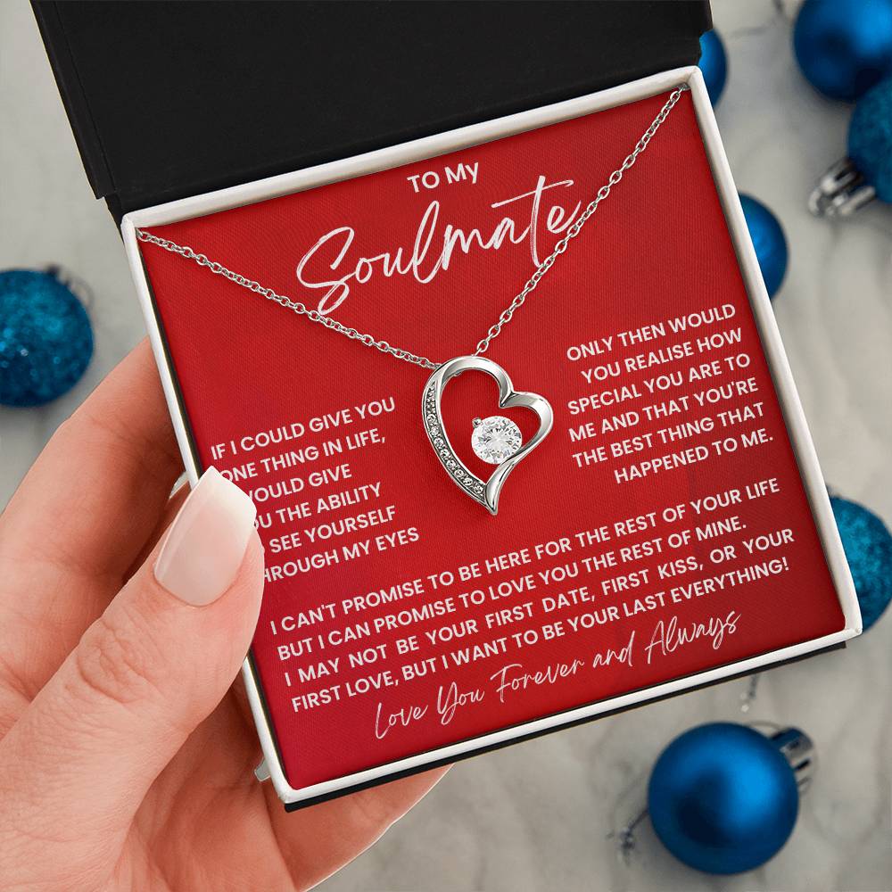 To My Soulmate-Forever Love Necklace-Love You Forever And Always
