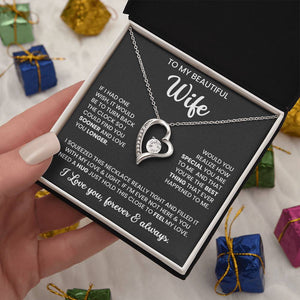 To My Beautiful Wife – Sentimental Jewellery Set | Meaningful Gift for Wife