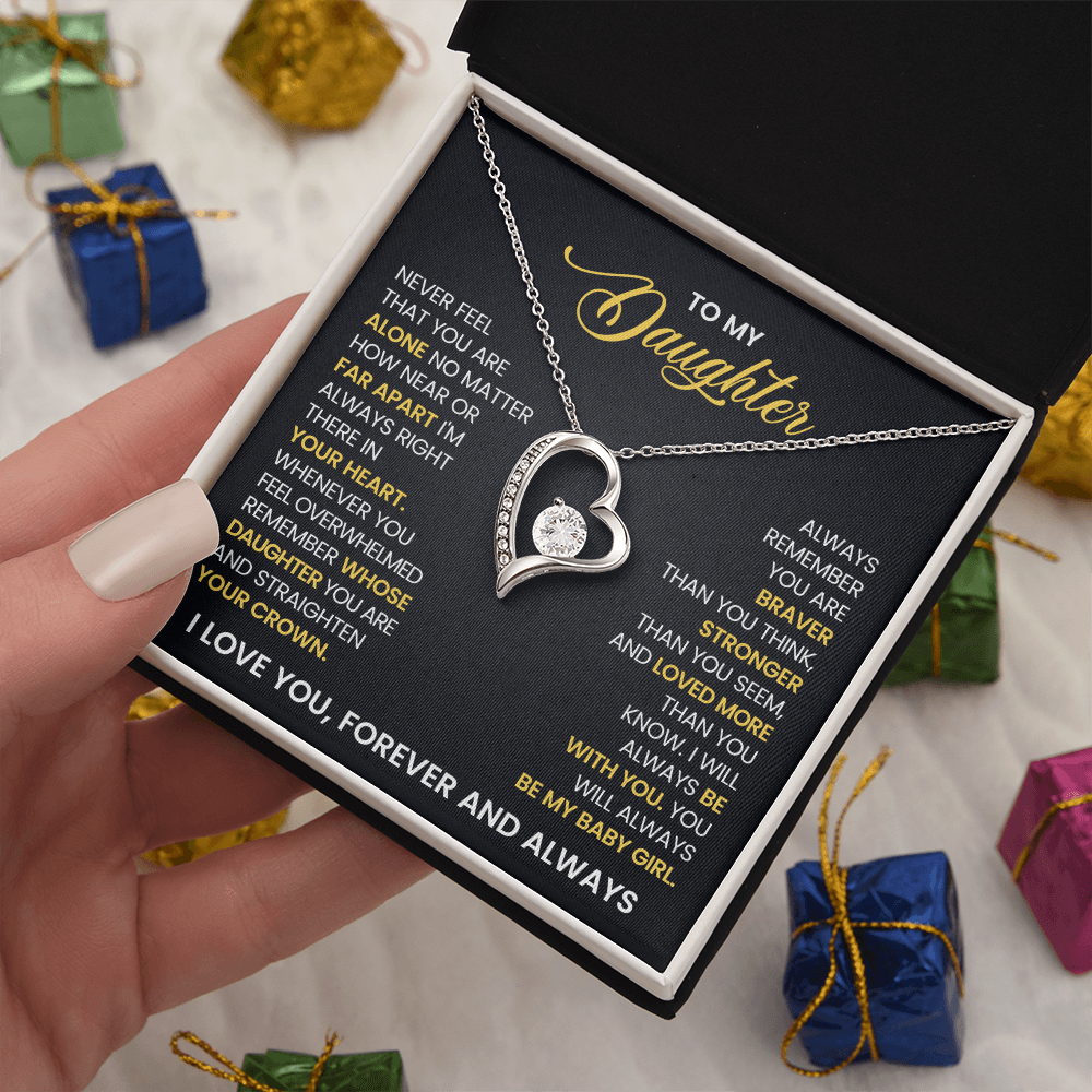 To My Daughter - With all my love Necklace