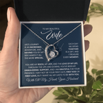 To My Wife - You Are My Rock, My Joy, And The Love of My Life - Necklace