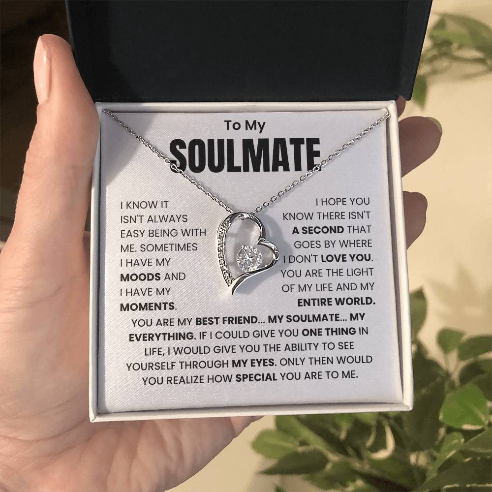 To My Soulmate - You Are My Best Friend, My Soulmate - Necklace