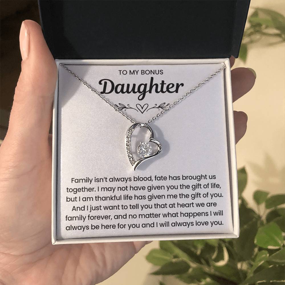 To My Bonus Daughter - With all my love