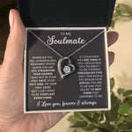 To My Soulmate Necklace – Elegant Jewellery Gift for Love