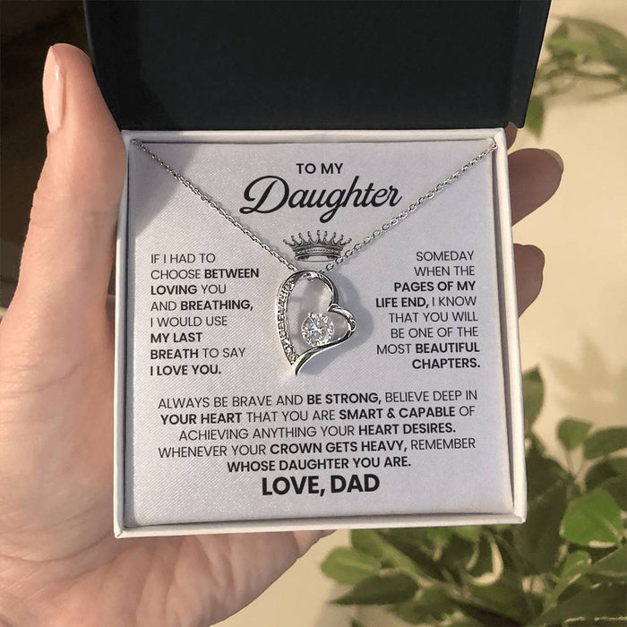 To My Daughter- You are my sunshine Necklace