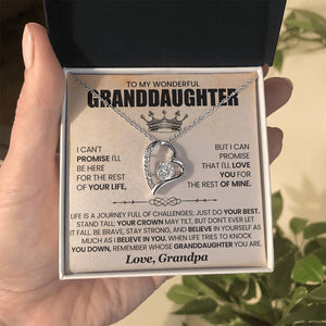 To My Wonderful Granddaughter – Endless love for you
