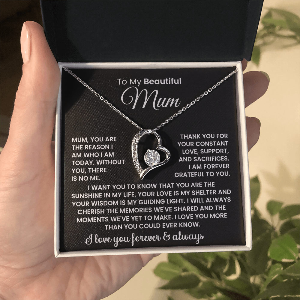 To My Beautiful Mum -  Necklace