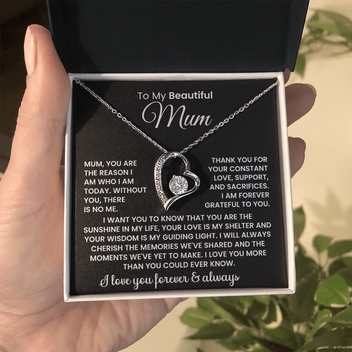 To My Beautiful Mum -  Necklace