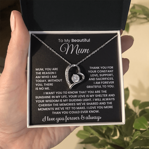 To My Beautiful Mum -  Necklace