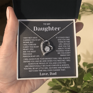 To My Daughter - You Are The Most Precious Person in My Life - Necklace