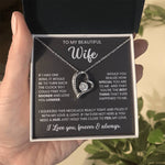 To My Beautiful Wife – Sentimental Jewellery Set | Meaningful Gift for Wife