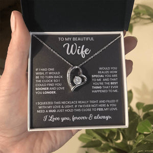 To My Beautiful Wife – Sentimental Jewellery Set | Meaningful Gift for Wife