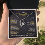 To My Daughter - With all my love Necklace