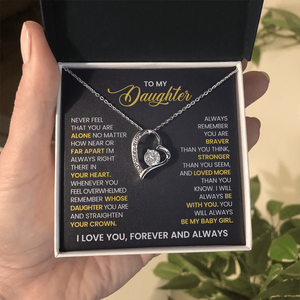 To My Daughter - With all my love Necklace