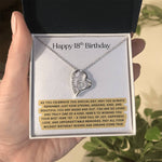 Happy 18th Birthday Gift for Her - Necklace