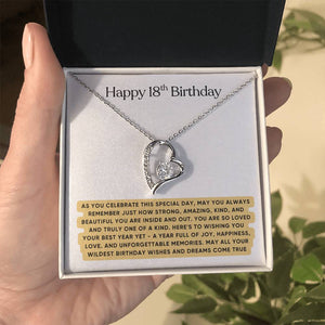 Happy 18th Birthday Gift for Her - Necklace