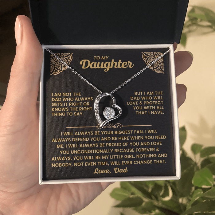 To My Daughter - I Will Always Be Your Biggest Fan - Necklace