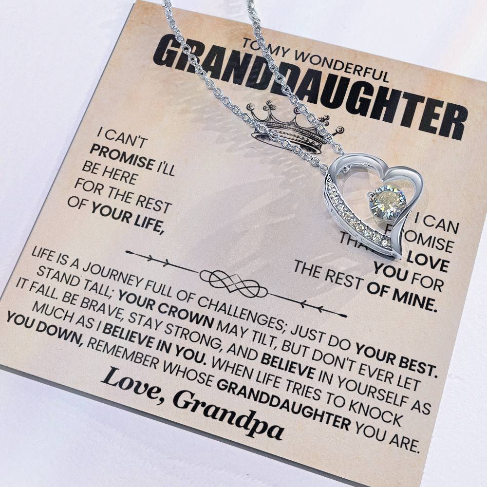 To My Wonderful Granddaughter – Endless love for you