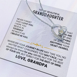 To My Beautiful Granddaughter - Always know you are loved