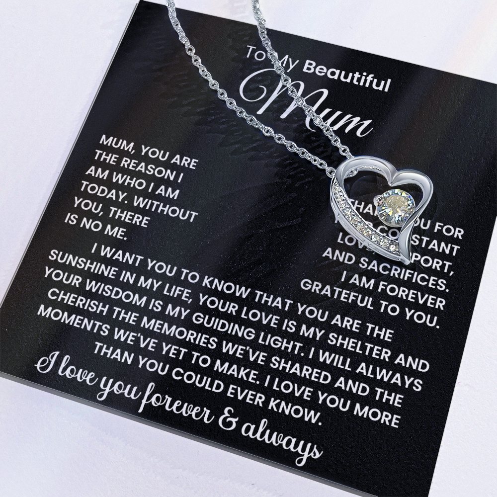To My Beautiful Mum -  Necklace