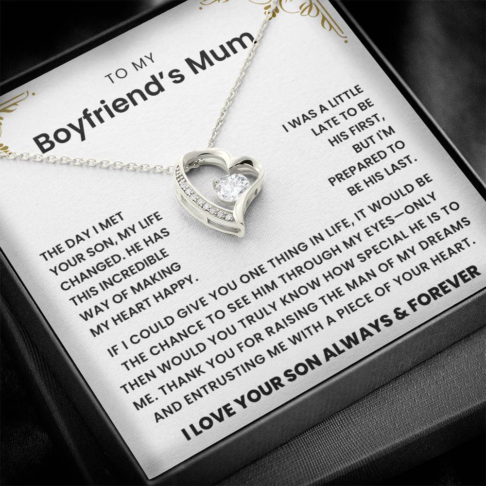 To My Boyfriend's Mum - I'm Prepared To Be His Last- Necklace