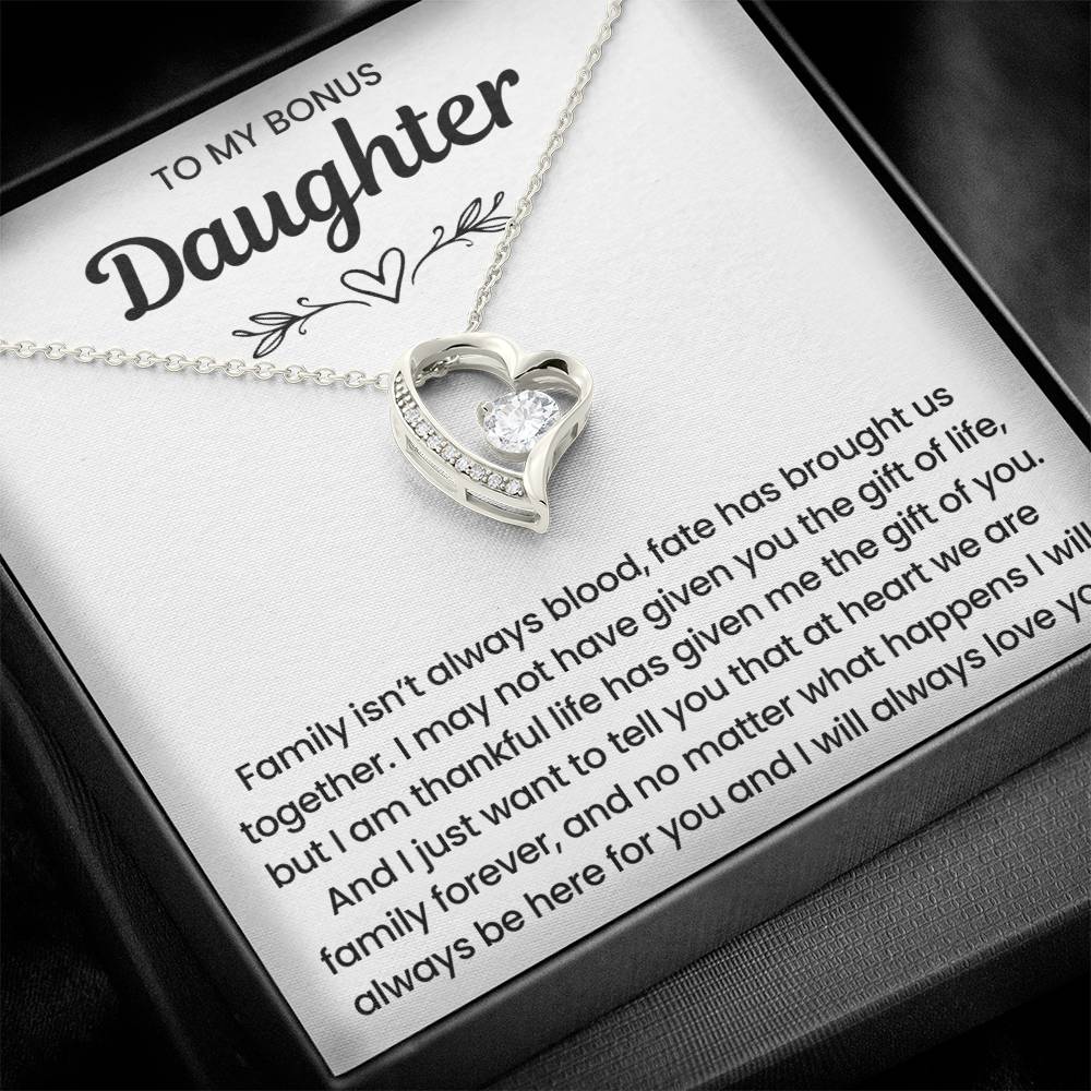 To My Bonus Daughter - With all my love