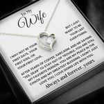 To My Wife - I Don't Just Love You, I Love Doing Life With You - Necklace
