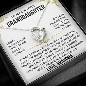 To My Granddaughter - Personalised Beautiful Gift Set