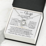 To My Wife - You Are My Rock, My Joy, and The Love of My Life - Necklace