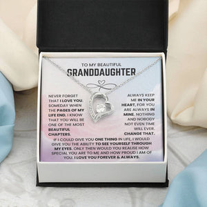 To My Beautiful Granddaughter - You Will Be One of The Most Beautiful Chapters - Necklace