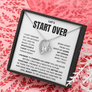 Let's Start Over - Forever Necklace