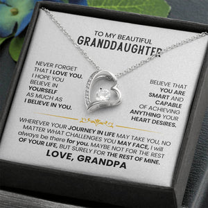 To My Beautiful Granddaughter - Always know you are loved