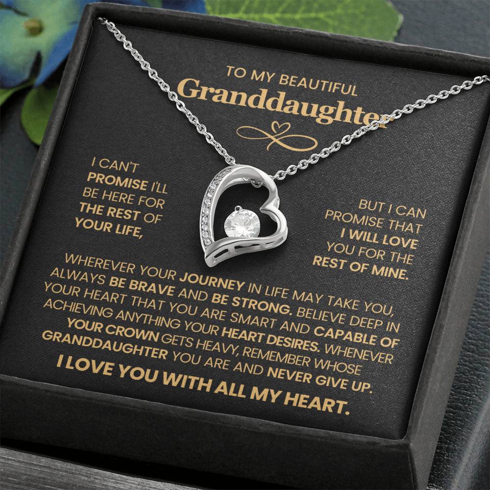 To My Beautiful Granddaughter – Always in my heart