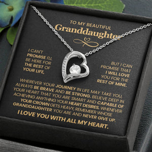 To My Beautiful Granddaughter – Always in my heart