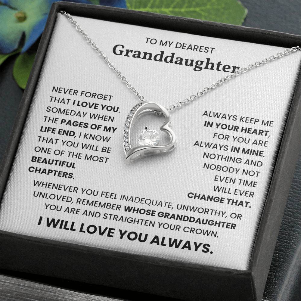 Granddaughter Love You Always Gift Set Lux003
