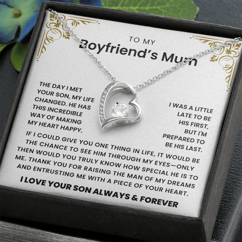 To My Boyfriend's Mum - I'm Prepared To Be His Last- Necklace