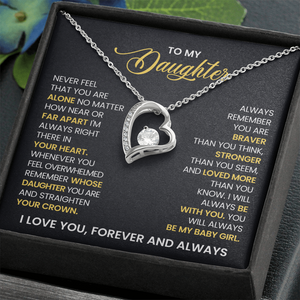To My Daughter - With all my love Necklace