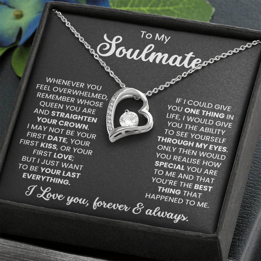To My Soulmate Necklace – Elegant Jewellery Gift for Love