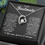 To My Soulmate Necklace – Elegant Jewellery Gift for Love
