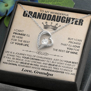 To My Wonderful Granddaughter – Endless love for you