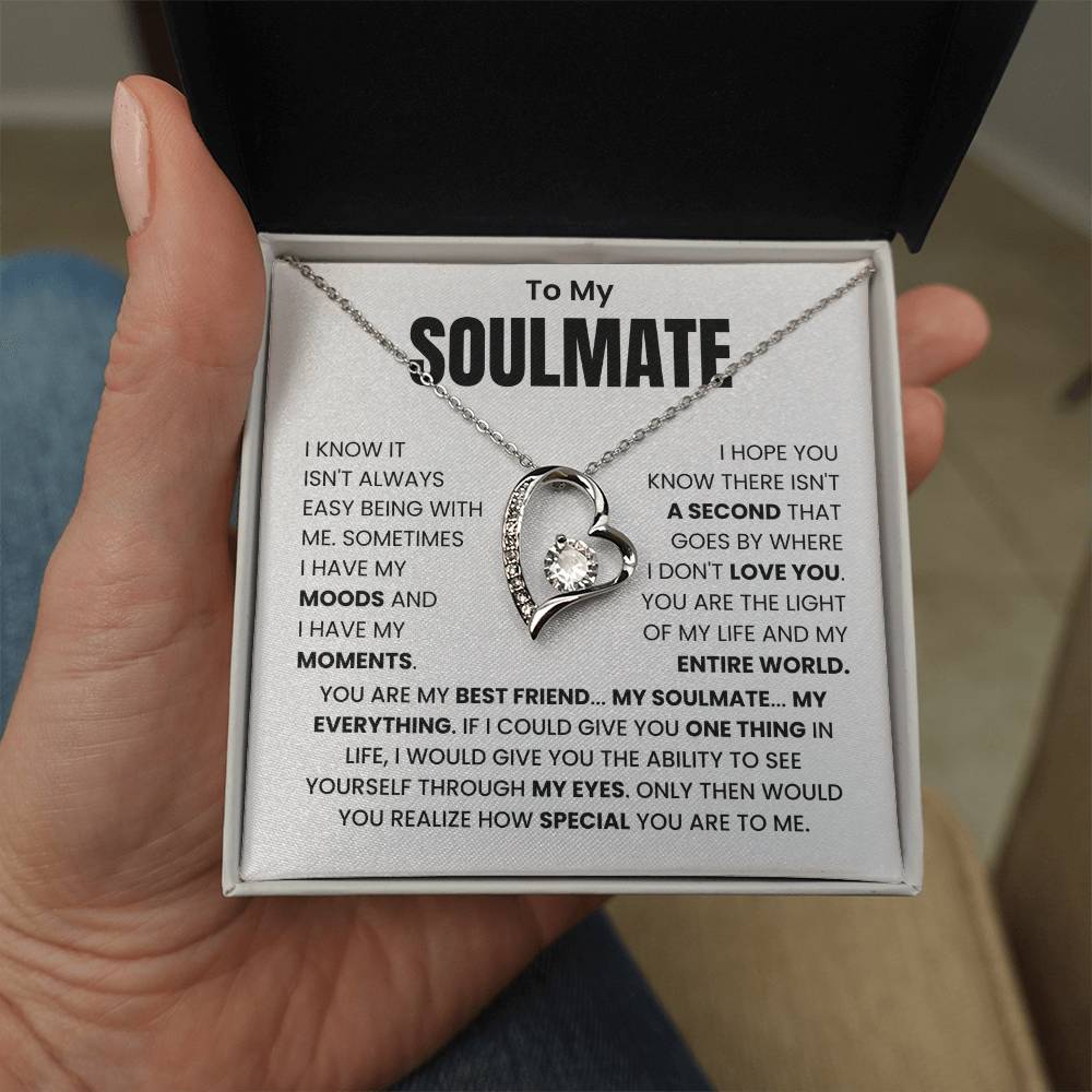 To My Soulmate - You Are My Best Friend, My Soulmate - Necklace