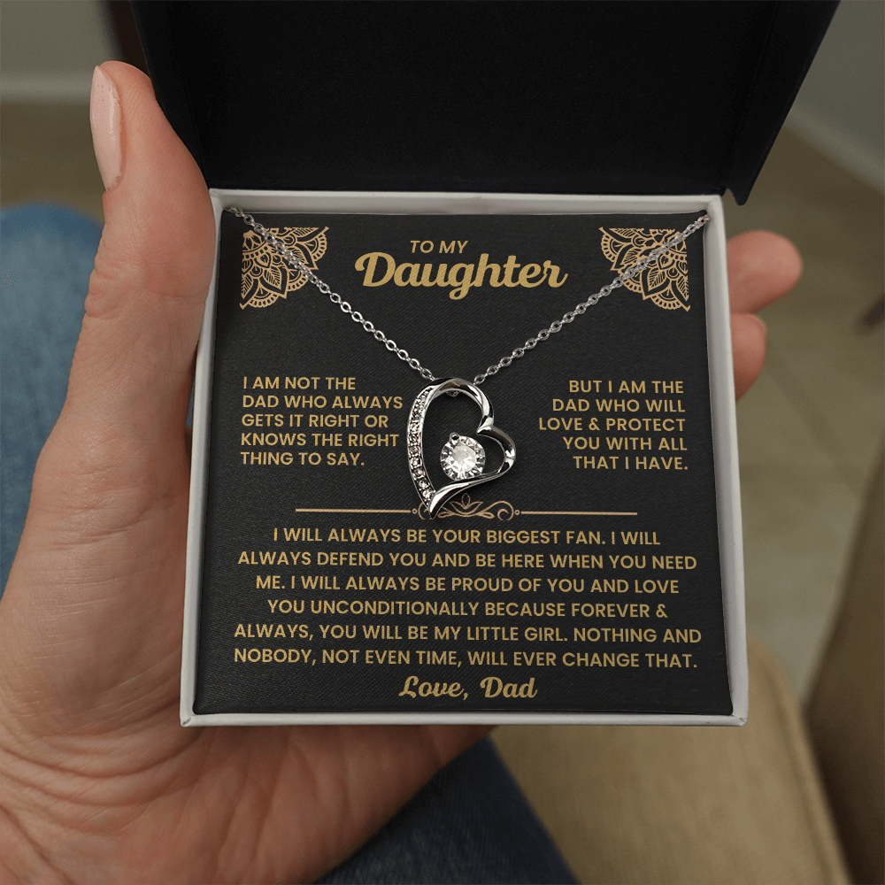To My Daughter - I Will Always Be Your Biggest Fan - Necklace